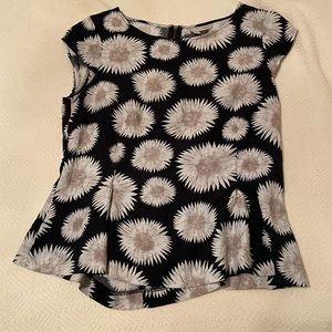 Flared flower top
